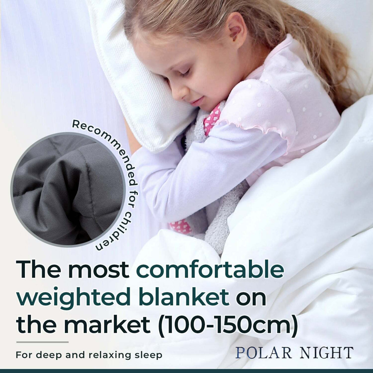 
              Polar Night Weighted Blanket 3-5kg, 100x150cm